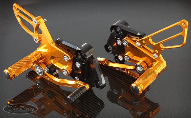 Sato Racing Adjustable Rearsets - 2017-2019 KTM 390 Duke