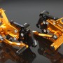 Sato Racing Adjustable Rearsets - 2017-2019 KTM 390 Duke
