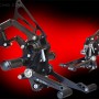 Sato Racing Adjustable Rearsets Standard Shift - 2016-2019 Honda MSX125SF Grom