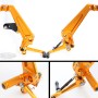 Sato Racing Adjustable Rearsets + Tandem Brackets - GP Shift - 2016-2019 Honda MSX125SF Grom