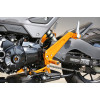 Sato Racing Adjustable Rearsets + Tandem Brackets - GP Shift - 2016-2019 Honda MSX125SF Grom