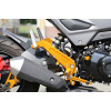 Sato Racing Adjustable Rearsets + Tandem Brackets - GP Shift - 2016-2019 Honda MSX125SF Grom