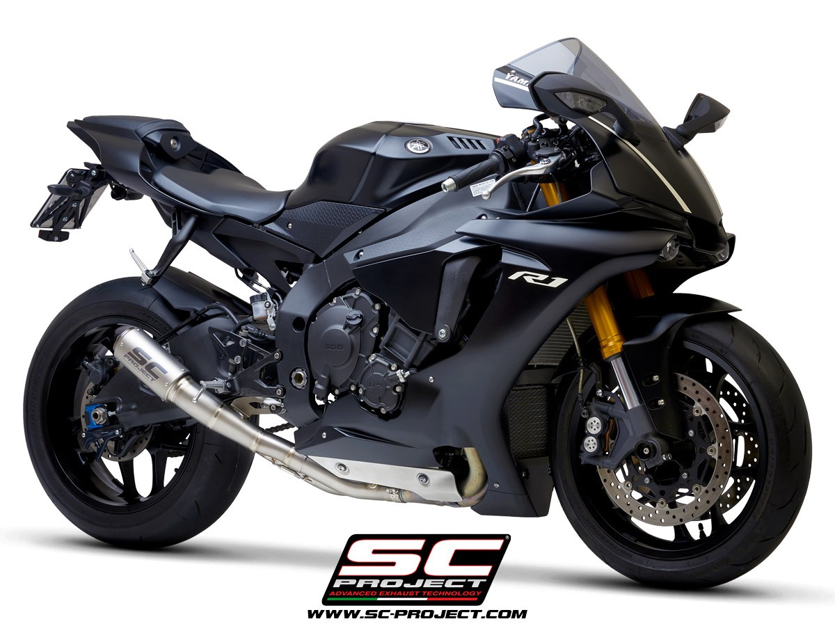 SC-Project CR-T De-Cat Exhaust - Yamaha YZF-R1/R1M (2015-2023) SC-Project CR-T De-Cat Exhaust - Yamaha YZF-R1/R1M (2015-2023)