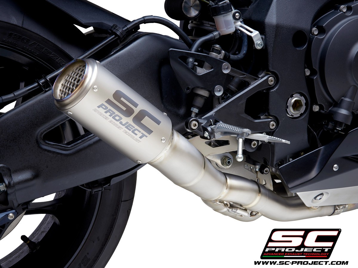 SC-Project CR-T De-Cat Exhaust - Yamaha YZF-R1/R1M (2015-2023)