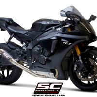 SC-Project GP70-R Titanium Cat-Eliminating Exhaust - Yamaha R1/R1M (2015-2025)