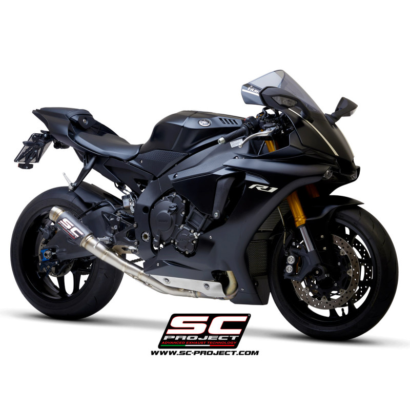 SC-Project GP70-R Titanium Cat-Eliminating Exhaust - Yamaha R1/R1M (2015-2025) SC-Project GP70-R Titanium Cat-Eliminating Exhaust - Yamaha R1/R1M (2015-2025)
