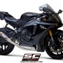 SC-Project GP70-R Titanium Cat-Eliminating Exhaust - Yamaha R1/R1M (2015-2025)