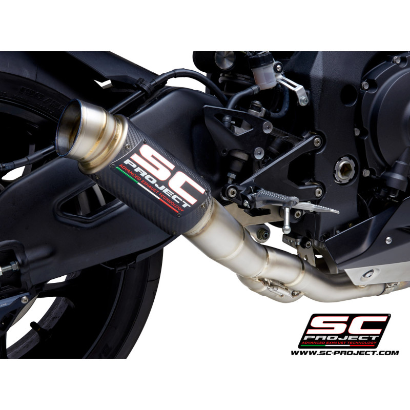 SC-Project GP70-R Titanium Cat-Eliminating Exhaust - Yamaha R1/R1M (2015-2025) SC-Project GP70-R Titanium Cat-Eliminating Exhaust - Yamaha R1/R1M (2015-2025)