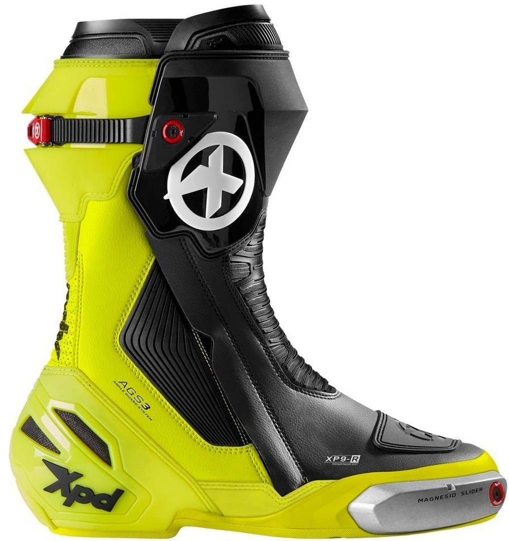 SPIDI XPD / XP9 - R / Race Boots / Yellow / Black