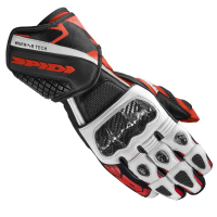 Spidi Carbo 5 Gloves -  Black / White / Red
