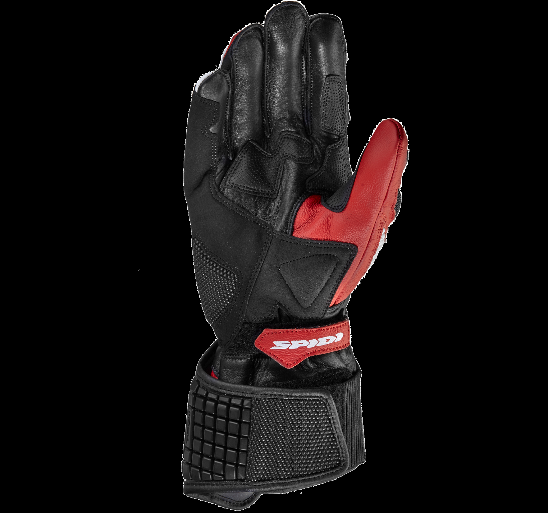 Spidi Carbo 5 Gloves -  Black / White / Red