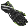 Spidi Carbo 5 Gloves - Black / White / Green Spidi Carbo 5 Gloves - Black / White / Green