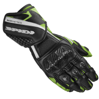 Spidi Carbo 5 Gloves -  Black / White / Green