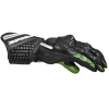Spidi Carbo 5 Gloves - Black / White / Green Spidi Carbo 5 Gloves - Black / White / Green