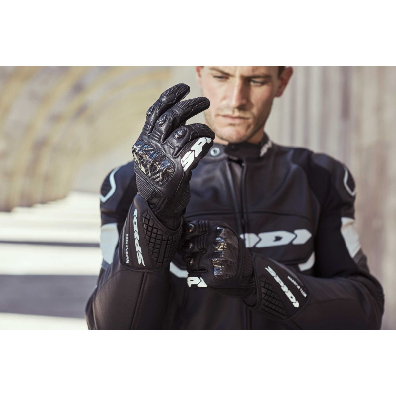 Spidi Carbo 5 Gloves - Black Spidi Carbo 5 Gloves - Black