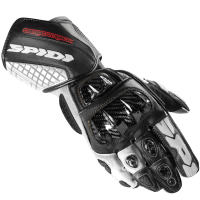 Spidi Carbo Track Evo Gloves -  Black / White