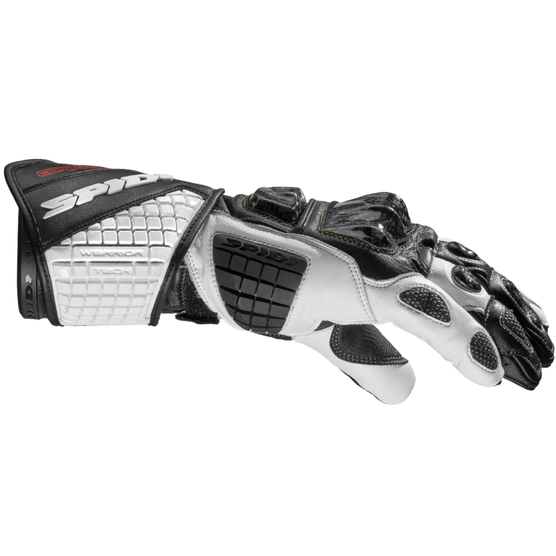 Spidi Carbo Track Evo Gloves -  Black / White