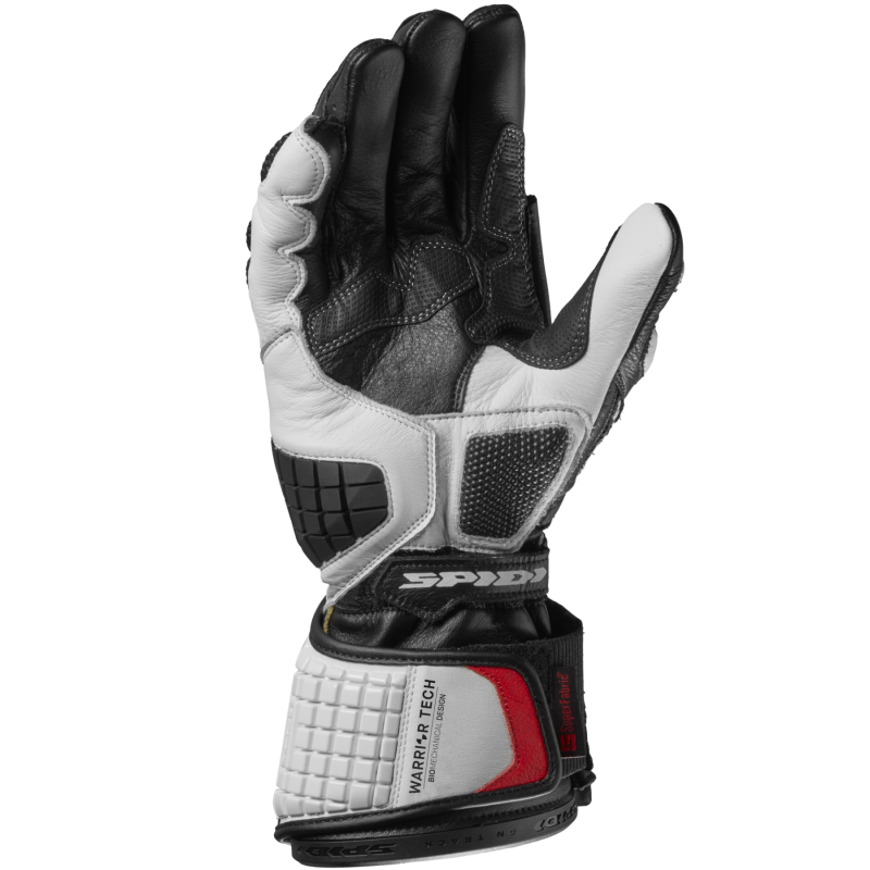 Spidi Carbo Track Evo Gloves -  Black / White