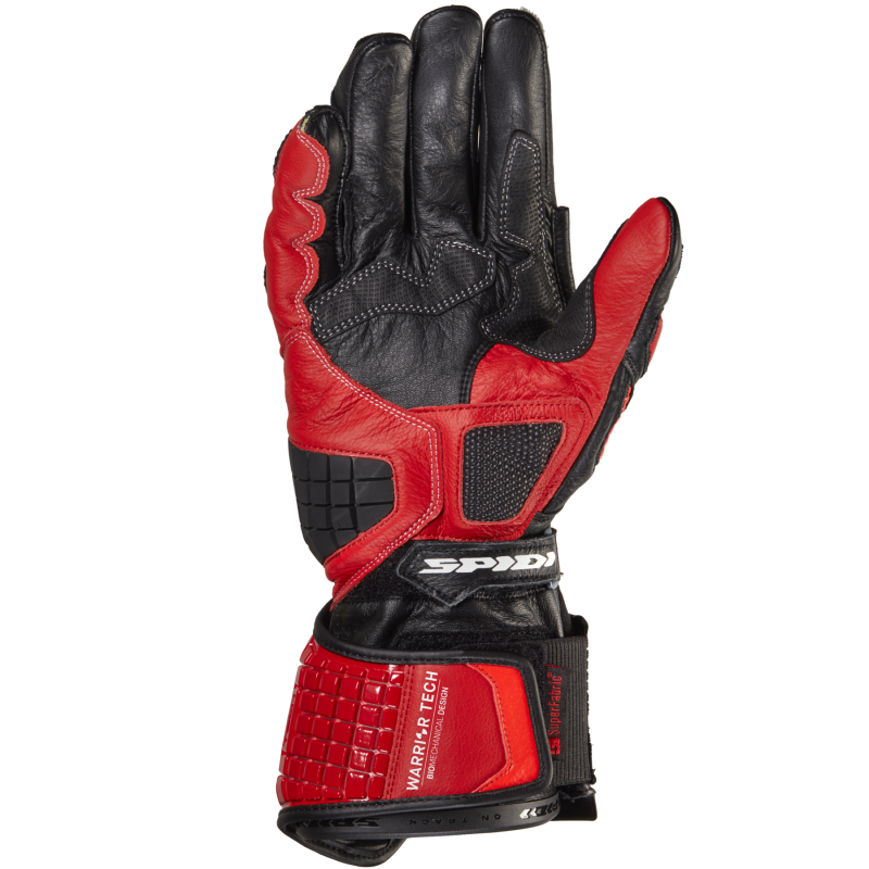 Spidi Carbo Track Evo Gloves - Red / Black / White Spidi Carbo Track Evo Gloves - Red / Black / White