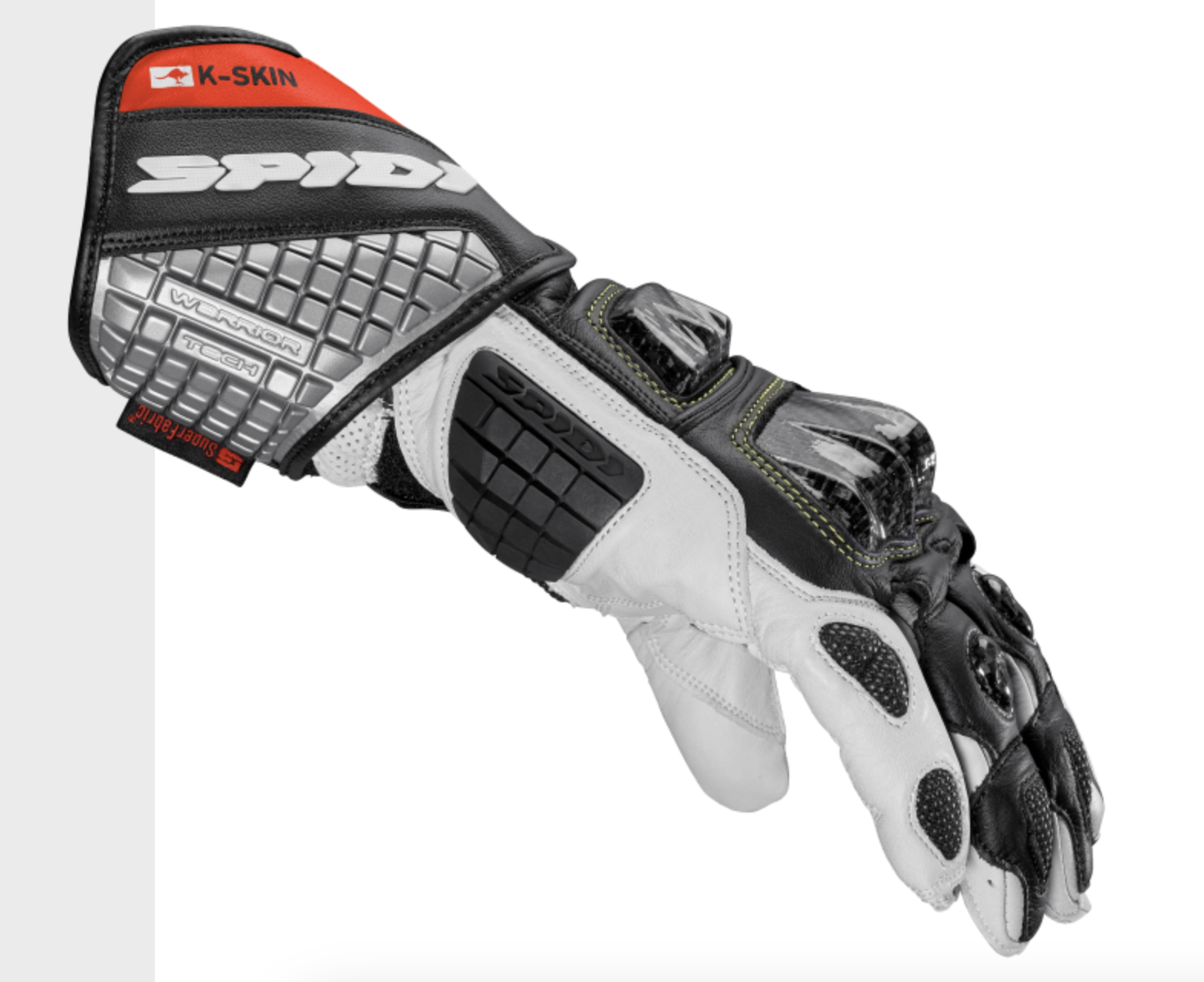 Spidi Carbo Kangaroo Leather Gloves