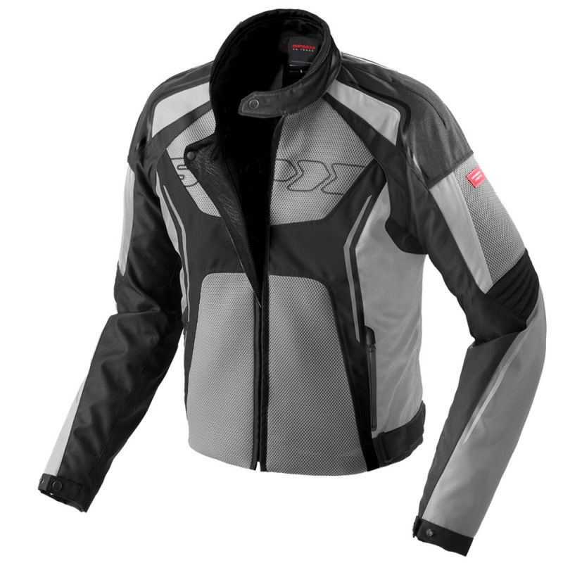Spidi Tronik Mesh Textile Jacket - Black / Gray Spidi Tronik Mesh Textile Jacket - Black / Gray