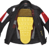 Spidi Tronik Mesh Textile Jacket - Black / Red / White Spidi Tronik Mesh Textile Jacket - Black / Red / White