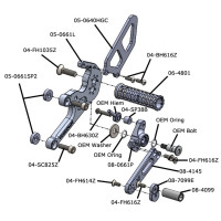 Woodcraft Complete Rearsets | Standard / GP Shift | Ducati | Panigale V2 (2025-2026)