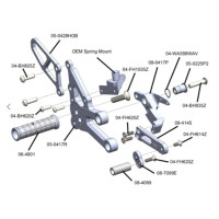 Woodcraft Complete Rearsets | Standard / GP Shift | Yamaha | YZF-R7 (2022-2025)