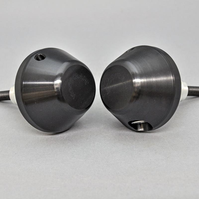 Woodcraft Domed Frame Slider Kit - Kawasaki ZX-10R / ZX-10RR (2016-2026) Woodcraft Domed Frame Slider Kit - Kawasaki ZX-10R / ZX-10RR (2016-2026)