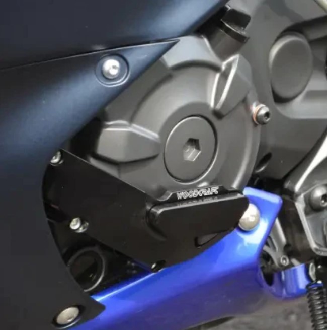 Woodcraft LHS Stator Cover Protector | Yamaha FZ-07 | MT-07 | R7 | Tenere 700