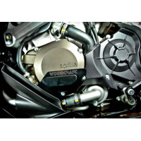 Woodcraft Left Side Stator Cover Protector - Aprilia RSV4 / Tuono V4