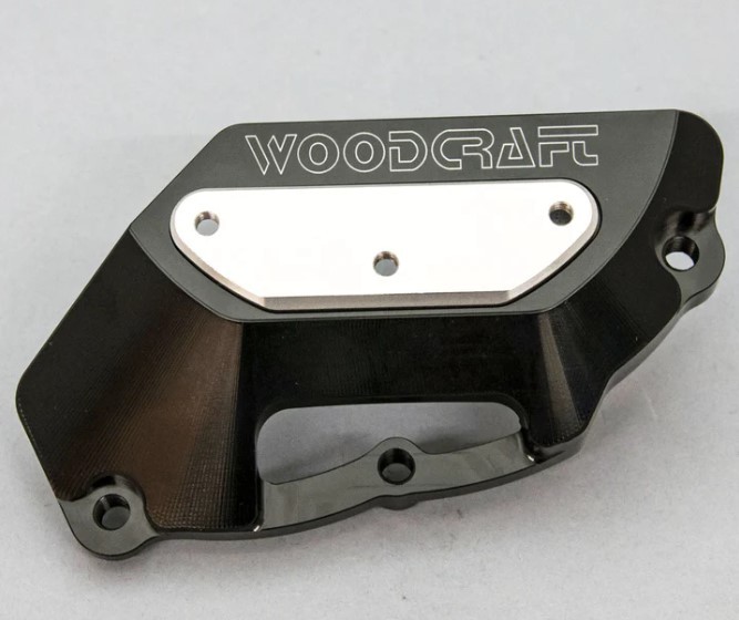 Woodcraft Left Side Stator Cover Protector - Aprilia RSV4 / Tuono V4