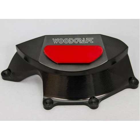 Woodcraft Left Side Stator Cover Protector - Aprilia RSV4 / Tuono V4