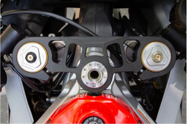 Woodcraft Top Triple Clamp - Aprilia RS660 (2021-2023)