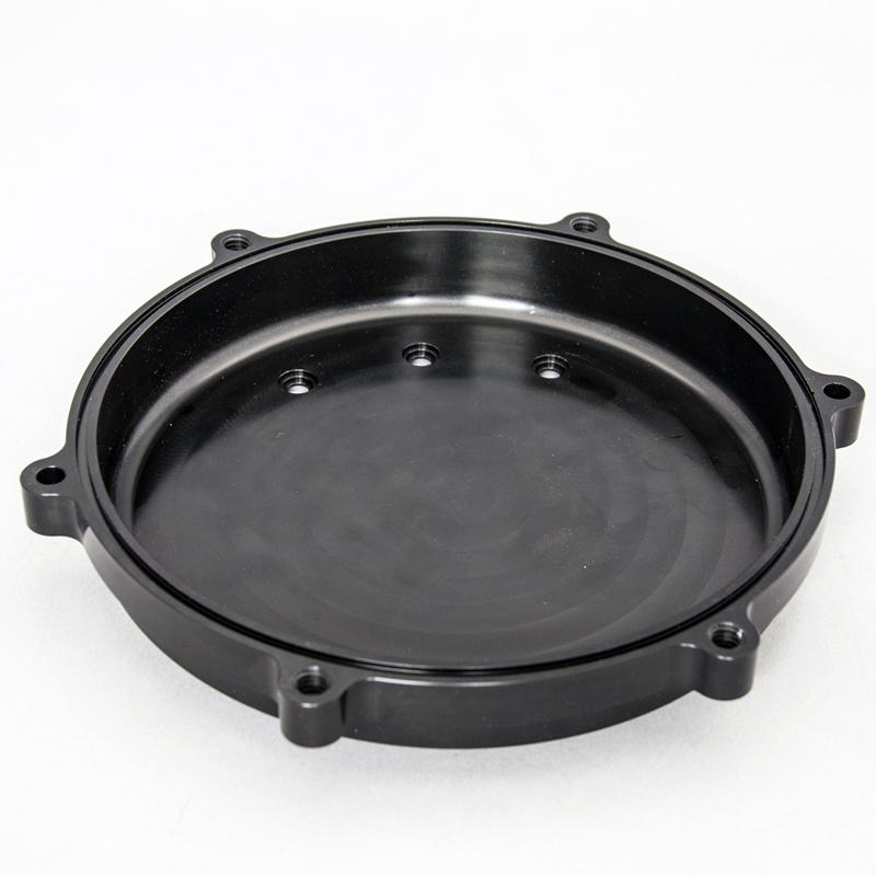 Woodcraft Ducati Panigale V4 RHS Clutch Cover w/Red Aluminum Skid Plate