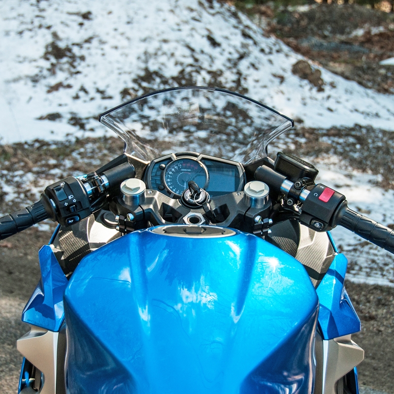 Woodcraft Clip Ons for Kawasaki Ninja EX400 2.5