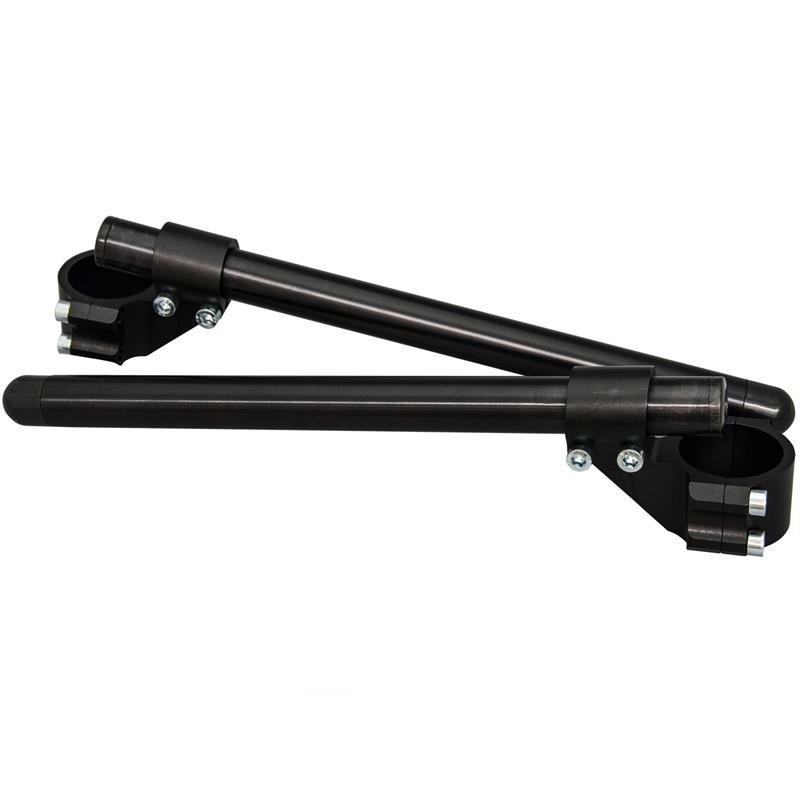 Woodcraft Side Mount 35mm Rise Adjustable Clip-On Riser w/ 11in Bars - Yamaha R3 (2015-2018)