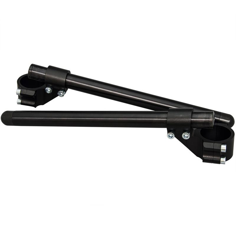 Woodcraft Side Mount 35mm Rise Adjustable Clip-On Riser w/ 11in Bars - Yamaha R3 (2015-2018)