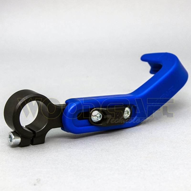 Woodcraft Hand & Lever Guard - Right Side - Blue Woodcraft Hand & Lever Guard - Right Side - Blue