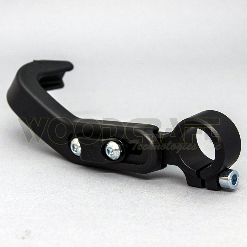 Woodcraft Hand & Lever Guard - Left Side - Black