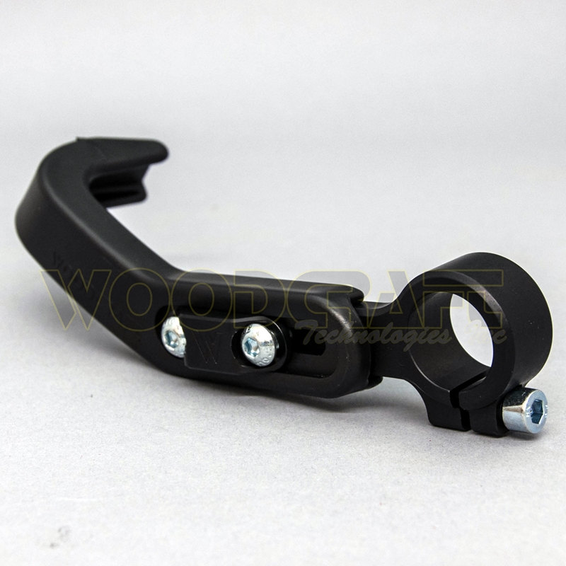 Woodcraft Hand & Lever Guard - Left Side - Black