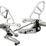 Woodcraft Rearset Kit - Complete GP Shift W/Pedals - Aprilia RSV4 / Tuono V4 (2021-23)
