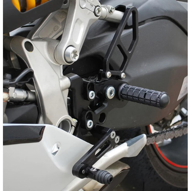 Woodcraft Rearset Kit - Complete GP Shift - Ducati Panigale 899 / 959 / 1199 / 1299 Woodcraft Rearset Kit - Complete GP Shift - Ducati Panigale 899 / 959 / 1199 / 1299