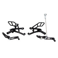 Woodcraft Rearset Kit - Complete GP Shift  - Triumph Street 765 (w/o QS)
