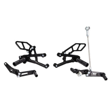 Woodcraft Rearset Kit - Complete GP Shift  - Triumph Street 765 (w/o QS)