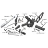 Woodcraft Replacement Clip On Tube / Bar - STD Length, 7/8"