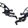 Woodcraft Complete Rearsets kit w/ pedals | Yamaha YZF-R7 (2022-2023)