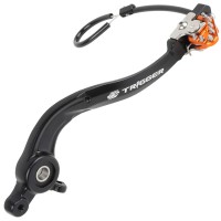 Zeta Racing Trigger Rear Brake Pedal - 2023 KTM SX / SX-F / XC / XC-F