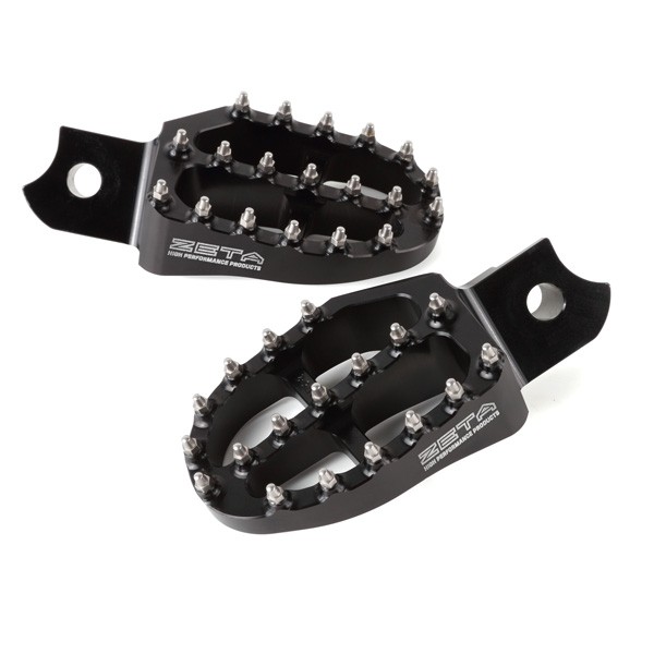 Zeta Racing Aluminum Foot Pegs For KTM Models (Early SX / SX-F / XC / XC-F)