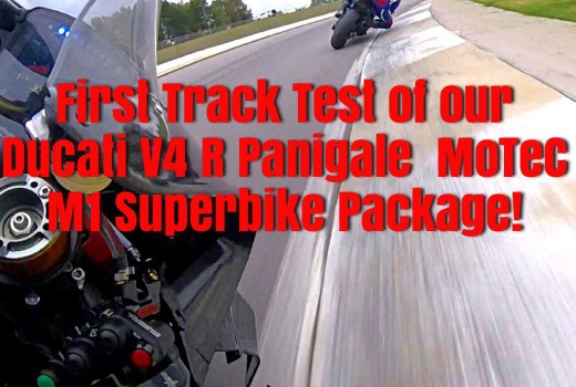 SBU 2020 Ducati Panigale V4R, Pt.7 - Race Testing Our MoTeC M1-Powered Ducati V4 R Superbike